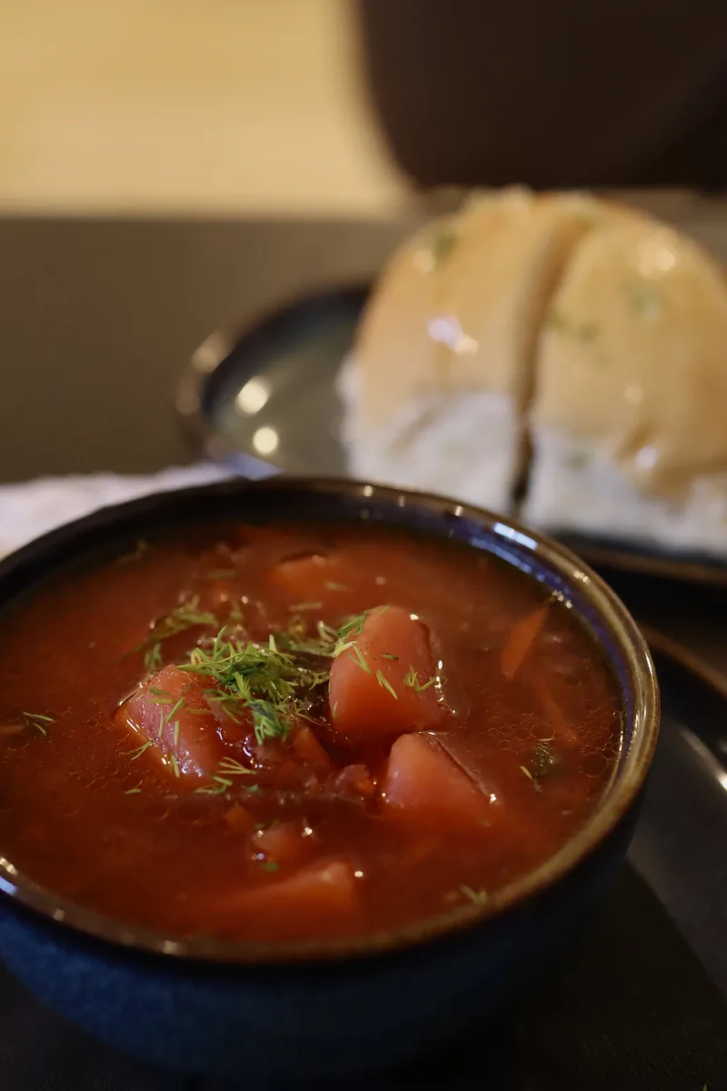 Traditional Ukrainian Borscht