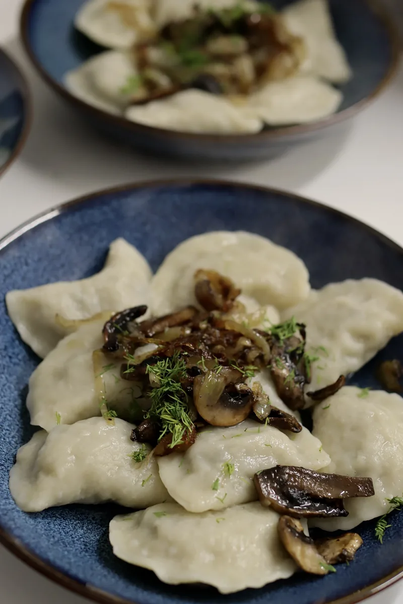 Varenyky with Potato and Mushrooms
